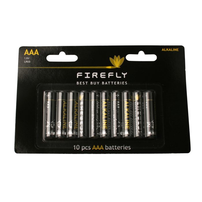 Batteri AAA 10-pk. - Firefly